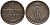 ГАННОВЕР 1 ПФЕННИГ 1861 В, ГЕОРГ V (1851-1866) KM 233 медь 4448-1032