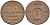 Швеция 1 эре 1957 Густав VI Адольф (1950-1973) KM 820 бронза 4580-1057