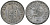 Дармштадт 10 пфеннигов 1917 Funck 88.1A, Men05 4934.1, Men18 6167.1 цинк 176-863