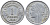 ФРАНЦИЯ 1 ФРАНК 1949 В, ТИП MORLON, LEGERE KM 885a 2, LE FRANC 221.16 алюминий 4397-656