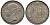 Великобритания 1 крона 1844 Виктория (1837-1901), KM 741, Spink 3882 серебро 00-000-00