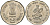Индия 2 рупии 2002 святой Тукарам KM 305 медно-никель UNC 94-751