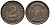 ГЕРМАНИЯ 2 РЕНТЕНПФЕННИГА 1924 D KM 31, J. 307 бронза 24-514
