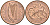 Ирландия 2 пенса 1996 птичка KM 21a сталь плакированная медью 4561-1232