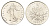 Франция 5 франков 1990 сеятель KM 926a.1, Le Franc 341.22 медно-никель плакированный никелем UNC 4692-1112