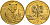 Польша 2 злотых 2011 MW, серия всемирная природа, барсук KM 762 нордик UNC 4511-541