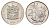 ЮАР 20 центов 1974 KM 86 никель UNC 4678-236