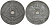 Бельгия 10 сантимов 1944 Belgie - Belgique, Леопольд III (1934-1947), германская оккупация, Вторая мировая война KM 126 цинк 4161-344