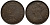 Гонконг 1 цент 1901 Виктория (1837-1901) KM 4.3 бронза UNC 93-1215