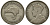 Новая Зеландия 1 флорин 1933 Георг V (1910-1936), птичка киви KM 4 серебро 272-1124