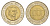 Эквадор 1000 сукре 1997 70 лет Центробанку KM 103 биметалл UNC 4641-744