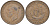 Великобритания 1/2 пенни 1944 Георг VI (1936-1952) KM 844, Spink 4115 бронза 59-1445