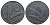 Италия 10 лир 1953 R, плуг, колосья KM 93 алюминий 4384-1112