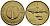 Словения 1 толар 2004 рыбы KM 4 никель латунь 65-155