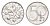 Чехия 50 геллеров 1993 KM 3 алюминий 4158-1158