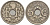 ФРАНЦИЯ 5 САНТИМОВ 1923 tb, ТИП ЛИНДАЙЁ, МОНЕТНЫЙ ДВОР ПУАССИ, МОЛНИЯ KM 875, LE FRANC 122.7 медно-никель 4379-542