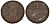 Ганновер 1 пфенниг 1838 A, Эрнст Август (1837-1851) KM 173.1, AKS 126, J. 54 медь 75-565