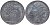 ИТАЛИЯ 100 ЛИР 1977 R , АФИНА KM 96.1 нержавеющая сталь 4394-622