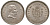 Уругвай 25 сентесимо 1960 KM 40 медно-никель 4169-1011