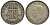 Великобритания 6 пенсов 1942 Георг VI (1936-1952) KM 852, Spink 4084 серебро 4538-512