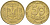 Украина 50 копеек 1992 KM 3, Schon 28 латунь 4159-1156