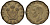 Великобритания 3 пенса 1945 Георг VI (1936-1952) KM 849, Spink 4112 никель латунь 4538-1122