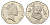 Гибралтар 50 пенсов 1992 Рождество KM 108 медно-никель UNC 1524-2025