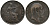 Великобритания 1 пенни 1905 Эдуард VII (1901-1910) KM 794.2, Spink 3990 бронза 32-832