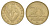 Венгрия 20 форинтов 1993 венгерский ирис KM 696 никель латунь 4650-335