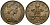 Великобритания 2 пенса 1979 Елизавета II (1952-2022) KM 916, Spink 4235 (C1) бронза 4381-345
