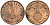 Германия 1 рейхспфенниг 1939 F KM 89, J. 361 бронза 4147-1218