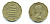 Великобритания 3 пенса 1960 Елизавета II (1952-2022) KM 900, Spink 4153 никель латунь 4383-317
