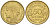 ФРАНЦИЯ 50 САНТИМОВ 1941 ТИП MORLON KM 894.1, LE FRANC 192.18 алюминиевая бронза 44-436