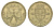Гана 500 седи 1998 KM 34 никель латунь 4656-732