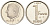 Бельгия 1 франк 1995 Belgie KM 188 железо плакированное никелем UNC 192-521