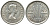 Австралия 3 пенса 1957 m, Елизавета II (1952-2022) KM 57 серебро 71-516
