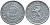 БЕЛЬГИЯ 10 САНТИМОВ 1916 НЕМЕЦКАЯ ОККУПАЦИЯ BELGIQUE BELGIE KM 81 цинк 86-847
