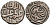 Индия 2 гани 1296-1316 AD Делийский Султанат, Ала аль-Дин Мохаммед биллон 72-1129