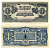 Малайя, Японская оккупация 1 доллар 1942 серия MO  Pick M5 c бумага UNC (пресс) 6294-78-1-1