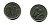 БЕЛЬГИЯ 1 ФРАНК 1922 BELGIE KM 90 никель 58-1232