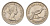 Новая Зеландия 6 пенсов 1956 Елизавета II (1952-2022), разноклювая гуйя KM 26.2 медно-никель 39-1238