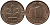 ФРГ 1 пфенниг 1977 F KM 105, J.380 сталь плакированная медью 99-338