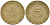 ФРГ 5 ПФЕННИГОВ 1969 J KM 107, J. 382 сталь плакированная латунью 4181-923