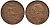 Великобритания 1 фартинг 1936 Георг V (1910-1936) KM 825, Spink 4061 бронза UNC 4114-745