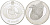 Беларусь 10 рублей 2009 птица года, серый гусь KM 195 серебро PROOF 1078-8-11