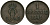 Ганновер 1 пфенниг 1849 B, Эрнст Август (1837-1851) KM 201.1, AKS 129, J. 74 медь 4608-1027