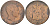 ИСПАНИЯ 10 СЕНТИМО ND ОМ, АЛЬФОНСО XII (1874-1885) KM 675 бронза 69-1012