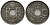 Франция 25 сантимов 1933 тип Линдауэр KM 867a, Le Franc 171 медно-никель 4577-734