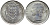 БЕЛЬГИЯ 1 ФРАНК 1980 BELGIQUE KM 142.1 медно-никель 3999-257