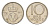 Норвегия 10 эре 1988 Улаф V (1957-1991) KM 416 медно-никель 4632-1214